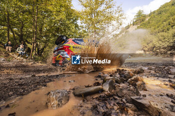 08/09/2024 - 64 RENSONNET Tom, DUMONT Loïc, Ford Fiesta Rally3, action during the Acropolis Rally Greece 2024, 10th round of the 2024 WRC World Rally Car Championship, from September 1 to 4, 2024 at Lamia, Greece - AUTO - WRC - ACROPOLIS RALLY GREECE 2024 - RALLY - MOTORI