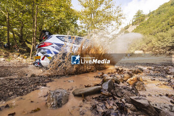 08/09/2024 - 72 LASKOWSKI Hubert, KUŚNIERZ Michał, Ford Fiesta Rally3, action during the Acropolis Rally Greece 2024, 10th round of the 2024 WRC World Rally Car Championship, from September 1 to 4, 2024 at Lamia, Greece - AUTO - WRC - ACROPOLIS RALLY GREECE 2024 - RALLY - MOTORI