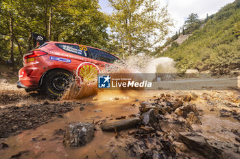 08/09/2024 - 55 STEFANIS Emmanouil, STEFANIS Konsatntinos, Ford Fiesta Rally3, action during the Acropolis Rally Greece 2024, 10th round of the 2024 WRC World Rally Car Championship, from September 1 to 4, 2024 at Lamia, Greece - AUTO - WRC - ACROPOLIS RALLY GREECE 2024 - RALLY - MOTORI