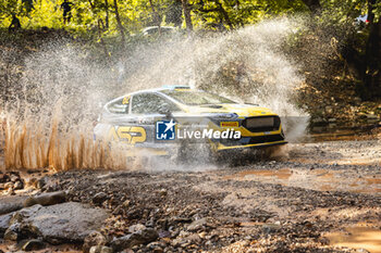 08/09/2024 - 62 BORODIN Petr, CHEPRASSOV Roman, Ford Fiesta Rally3, action during the Acropolis Rally Greece 2024, 10th round of the 2024 WRC World Rally Car Championship, from September 1 to 4, 2024 at Lamia, Greece - AUTO - WRC - ACROPOLIS RALLY GREECE 2024 - RALLY - MOTORI