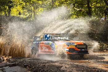 08/09/2024 - 68 CAPARÓ José, GUTIÉRREZ Esther, Fiesta Rally3, action during the Acropolis Rally Greece 2024, 10th round of the 2024 WRC World Rally Car Championship, from September 1 to 4, 2024 at Lamia, Greece - AUTO - WRC - ACROPOLIS RALLY GREECE 2024 - RALLY - MOTORI