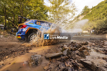 08/09/2024 - 22 JOONA Lauri, HUSSI Janni, Skoda Fabia RS Rally2, action during the Acropolis Rally Greece 2024, 10th round of the 2024 WRC World Rally Car Championship, from September 1 to 4, 2024 at Lamia, Greece - AUTO - WRC - ACROPOLIS RALLY GREECE 2024 - RALLY - MOTORI