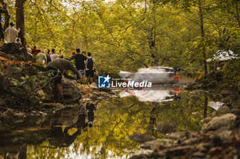 08/09/2024 - 08 TANAK Ott, JARVEOJA Martin, Hyundai I20 Rally1, action during the Acropolis Rally Greece 2024, 10th round of the 2024 WRC World Rally Car Championship, from September 1 to 4, 2024 at Lamia, Greece - AUTO - WRC - ACROPOLIS RALLY GREECE 2024 - RALLY - MOTORI