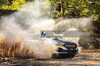 08/09/2024 - 72 LASKOWSKI Hubert, KUŚNIERZ Michał, Ford Fiesta Rally3, action during the Acropolis Rally Greece 2024, 10th round of the 2024 WRC World Rally Car Championship, from September 1 to 4, 2024 at Lamia, Greece - AUTO - WRC - ACROPOLIS RALLY GREECE 2024 - RALLY - MOTORI