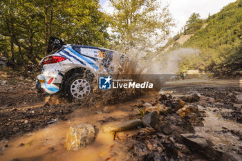 08/09/2024 - 36 VASILAKIS Georgios, KRAWSZIK Thomas, Ford Fiesta Mk II Rally2, action during the Acropolis Rally Greece 2024, 10th round of the 2024 WRC World Rally Car Championship, from September 1 to 4, 2024 at Lamia, Greece - AUTO - WRC - ACROPOLIS RALLY GREECE 2024 - RALLY - MOTORI