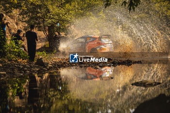 08/09/2024 - 59 GILL Taylor, BRKIC Daniel, Ford Fiesta Rally3, action during the Acropolis Rally Greece 2024, 10th round of the 2024 WRC World Rally Car Championship, from September 1 to 4, 2024 at Lamia, Greece - AUTO - WRC - ACROPOLIS RALLY GREECE 2024 - RALLY - MOTORI