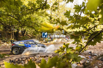 08/09/2024 - 20 PAJARI Sami, MALKONEN Enni, Toyota Yaris Rally2, action during the Acropolis Rally Greece 2024, 10th round of the 2024 WRC World Rally Car Championship, from September 1 to 4, 2024 at Lamia, Greece - AUTO - WRC - ACROPOLIS RALLY GREECE 2024 - RALLY - MOTORI