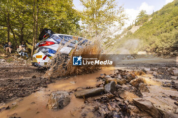 08/09/2024 - 62 BORODIN Petr, CHEPRASSOV Roman, Ford Fiesta Rally3, action during the Acropolis Rally Greece 2024, 10th round of the 2024 WRC World Rally Car Championship, from September 1 to 4, 2024 at Lamia, Greece - AUTO - WRC - ACROPOLIS RALLY GREECE 2024 - RALLY - MOTORI