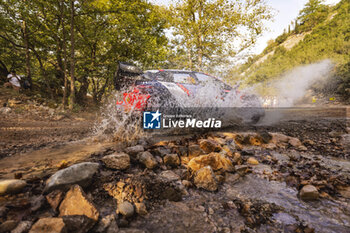 08/09/2024 - 06 SORDO Dani, CARRERA Cándido, Hyundai I20 Rally1, action during the Acropolis Rally Greece 2024, 10th round of the 2024 WRC World Rally Car Championship, from September 1 to 4, 2024 at Lamia, Greece - AUTO - WRC - ACROPOLIS RALLY GREECE 2024 - RALLY - MOTORI