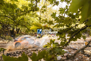 08/09/2024 - 25 LINNAMÄE Georg, MORGAN James, Toyota Yaris Rally2, action during the Acropolis Rally Greece 2024, 10th round of the 2024 WRC World Rally Car Championship, from September 1 to 4, 2024 at Lamia, Greece - AUTO - WRC - ACROPOLIS RALLY GREECE 2024 - RALLY - MOTORI