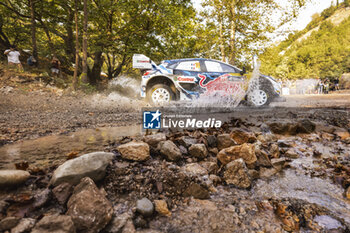 08/09/2024 - 16 FOURMAUX Adrien, CORIA Alexandre, Ford Puma Rally1, action during the Acropolis Rally Greece 2024, 10th round of the 2024 WRC World Rally Car Championship, from September 1 to 4, 2024 at Lamia, Greece - AUTO - WRC - ACROPOLIS RALLY GREECE 2024 - RALLY - MOTORI