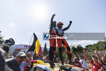 08/09/2024 - NEUVILLE Thierry, Hyundai I20 Rally1, portrait during the Acropolis Rally Greece 2024, 10th round of the 2024 WRC World Rally Car Championship, from September 1 to 4, 2024 at Lamia, Greece - AUTO - WRC - ACROPOLIS RALLY GREECE 2024 - RALLY - MOTORI