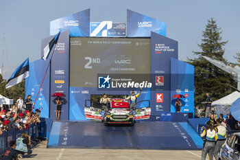 08/09/2024 - 61 TÜRKKAN Ali, ERDENER Burak, Fiesta Rally3, podium, portrait during the Acropolis Rally Greece 2024, 10th round of the 2024 WRC World Rally Car Championship, from September 1 to 4, 2024 at Lamia, Greece - AUTO - WRC - ACROPOLIS RALLY GREECE 2024 - RALLY - MOTORI