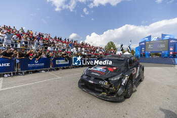 08/09/2024 - 17 OGIER Sebastien, LANDAIS Vincent, Toyota GR Yaris Rally1, action during the Acropolis Rally Greece 2024, 10th round of the 2024 WRC World Rally Car Championship, from September 1 to 4, 2024 at Lamia, Greece - AUTO - WRC - ACROPOLIS RALLY GREECE 2024 - RALLY - MOTORI