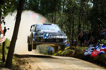 27/09/2024 - Driver Elfyn Evans And Co-Driver Scott Martin Of The Team Toyota Gazoo Racing Wrt, Toyota Gr Yaris Rally1 Hybrid ,They Face 1st The Day Of The Race, During Fia World Rally Championship Wrc Rally Chile Bio Bio 2024 27 Sept Concepcion , Chile - FIA WORLD RALLY CHAMPIONSHIP WRC RALLY CHILE BIO BíO 2024  - RALLY - MOTORI