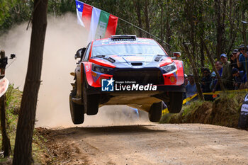 27/09/2024 - Driver Esapekka Lappi Co-Driver And Janne Ferm Of The Hyundai Shell Mobis World Rally Team, Hyundaii20 N Rally1 Hybrid,They Face 1st The Day Of The Race, During Fia World Rally Championship Wrc Rally Chile Bio Bio 2024 27 Sept Concepcion , Chile - FIA WORLD RALLY CHAMPIONSHIP WRC RALLY CHILE BIO BíO 2024  - RALLY - MOTORI