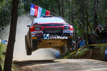 27/09/2024 - Drive Yohan Rossel And Co-Driver Arnaud Dunand, Of The Team Aec - Dg Sport Competition Citroen C3 ,They Face 1st The Day Of The Race, During Fia World Rally Championship Wrc Rally Chile Bio Bio 2024 27 Sept Concepcion , Chile - FIA WORLD RALLY CHAMPIONSHIP WRC RALLY CHILE BIO BíO 2024  - RALLY - MOTORI