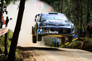 27/09/2024 - Driver Elfyn Evans And Co-Driver Scott Martin Of The Team Toyota Gazoo Racing Wrt, Toyota Gr Yaris Rally1 Hybrid ,They Face 1st The Day Of The Race, During Fia World Rally Championship Wrc Rally Chile Bio Bio 2024 27 Sept Concepcion , Chile - FIA WORLD RALLY CHAMPIONSHIP WRC RALLY CHILE BIO BíO 2024  - RALLY - MOTORI