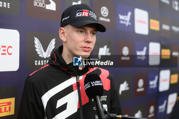 27/09/2024 - Driver Sami Pajari Of The Team Toyota Gazoo Racing Wrt,Toyota Gr Yaris Rally1 Hybrid,,is attending ,Press Conference During Fia World Rally Championship Wrc Rally Chile Bio Bio 2024 27 Sept Concepcion , Chile - FIA WORLD RALLY CHAMPIONSHIP WRC RALLY CHILE BIO BíO 2024  - RALLY - MOTORI