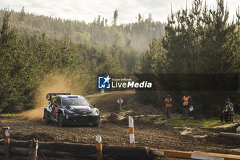 26/09/2024 - 17 OGIER Sebastien, LANDAIS Vincent, Toyota GR Yaris Rally1, action during the Rally Chile 2024, 11th round of the 2024 WRC World Rally Car Championship, from September 26 to 29, 2024 at Concepcion, Chile - AUTO - WRC - RALLY CHILE 2024 - RALLY - MOTORI