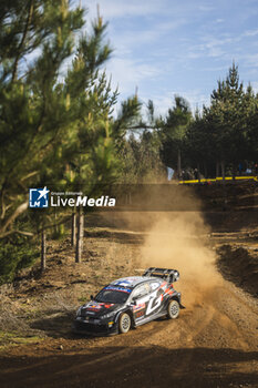 26/09/2024 - 69 ROVANPERA Kalle, HALTTUNEN Jonne, Toyota GR Yaris Rally1, action during the Rally Chile 2024, 11th round of the 2024 WRC World Rally Car Championship, from September 26 to 29, 2024 at Concepcion, Chile - AUTO - WRC - RALLY CHILE 2024 - RALLY - MOTORI