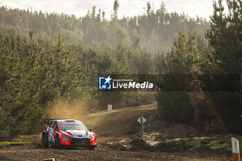 26/09/2024 - 08 TANAK Ott, JARVEOJA Martin, Hyundai I20 Rally1, action during the Rally Chile 2024, 11th round of the 2024 WRC World Rally Car Championship, from September 26 to 29, 2024 at Concepcion, Chile - AUTO - WRC - RALLY CHILE 2024 - RALLY - MOTORI