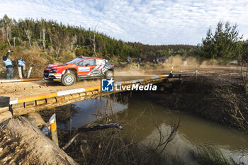 26/09/2024 - 23 GRYAZIN Nikolay, ALEKSANDROV Konstantin, Citroen C3 Rally2, action during the Rally Chile 2024, 11th round of the 2024 WRC World Rally Car Championship, from September 26 to 29, 2024 at Concepcion, Chile - AUTO - WRC - RALLY CHILE 2024 - RALLY - MOTORI