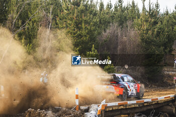 26/09/2024 - 11 NEUVILLE Thierry, WYDAEGHE Martijn, Hyundai I20 Rally1, action during the Rally Chile 2024, 11th round of the 2024 WRC World Rally Car Championship, from September 26 to 29, 2024 at Concepcion, Chile - AUTO - WRC - RALLY CHILE 2024 - RALLY - MOTORI