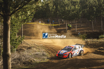 26/09/2024 - 11 NEUVILLE Thierry, WYDAEGHE Martijn, Hyundai I20 Rally1, action during the Rally Chile 2024, 11th round of the 2024 WRC World Rally Car Championship, from September 26 to 29, 2024 at Concepcion, Chile - AUTO - WRC - RALLY CHILE 2024 - RALLY - MOTORI