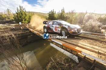 26/09/2024 - 22 SESKS Mārtiņš, FRANCIS Renārs, Ford Puma Rally1, action during the Rally Chile 2024, 11th round of the 2024 WRC World Rally Car Championship, from September 26 to 29, 2024 at Concepcion, Chile - AUTO - WRC - RALLY CHILE 2024 - RALLY - MOTORI