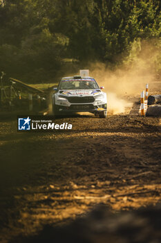 26/09/2024 - 29 MARTÍNEZ Jorge, ALVAREZ Alberto, Skoda Fabia RS Rally2, action during the Rally Chile 2024, 11th round of the 2024 WRC World Rally Car Championship, from September 26 to 29, 2024 at Concepcion, Chile - AUTO - WRC - RALLY CHILE 2024 - RALLY - MOTORI