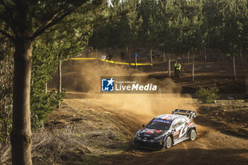 26/09/2024 - 17 OGIER Sebastien, LANDAIS Vincent, Toyota GR Yaris Rally1, action during the Rally Chile 2024, 11th round of the 2024 WRC World Rally Car Championship, from September 26 to 29, 2024 at Concepcion, Chile - AUTO - WRC - RALLY CHILE 2024 - RALLY - MOTORI