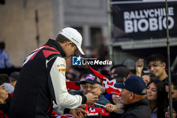 27/09/2024 - OGIER Sebastien, Toyota GR Yaris Rally1, portrait during the Rally Chile 2024, 11th round of the 2024 WRC World Rally Car Championship, from September 26 to 29, 2024 at Concepcion, Chile - AUTO - WRC - RALLY CHILE 2024 - RALLY - MOTORI