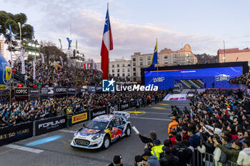 27/09/2024 - 16 FOURMAUX Adrien, CORIA Alexandre, Ford Puma Rally1, action during the Rally Chile 2024, 11th round of the 2024 WRC World Rally Car Championship, from September 26 to 29, 2024 at Concepcion, Chile - AUTO - WRC - RALLY CHILE 2024 - RALLY - MOTORI