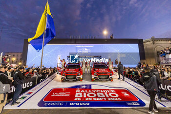 27/09/2024 - 21 ROSSEL Yohan, BOULLOUD Benjamin, Citroen C3 Rally2, action during the Rally Chile 2024, 11th round of the 2024 WRC World Rally Car Championship, from September 26 to 29, 2024 at Concepcion, Chile - AUTO - WRC - RALLY CHILE 2024 - RALLY - MOTORI