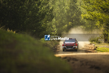 27/09/2024 - 23 GRYAZIN Nikolay, ALEKSANDROV Konstantin, Citroen C3 Rally2, action during the Rally Chile 2024, 11th round of the 2024 WRC World Rally Car Championship, from September 26 to 29, 2024 at Concepcion, Chile - AUTO - WRC - RALLY CHILE 2024 - RALLY - MOTORI