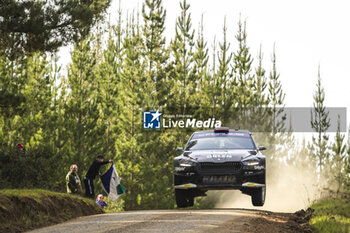 27/09/2024 - 26 KAJETANOWICZ Kajetan, SZCHZEPANIAK Maciej, Skoda Fabia RS Rally2, action during the Rally Chile 2024, 11th round of the 2024 WRC World Rally Car Championship, from September 26 to 29, 2024 at Concepcion, Chile - AUTO - WRC - RALLY CHILE 2024 - RALLY - MOTORI