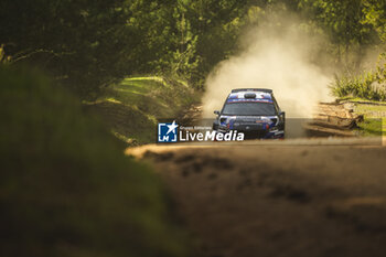 27/09/2024 - 27 ZALDIVAR Fabrizio, DER OHANNESIAN Marcelo, Skoda Fabia RS Rally2, action during the Rally Chile 2024, 11th round of the 2024 WRC World Rally Car Championship, from September 26 to 29, 2024 at Concepcion, Chile - AUTO - WRC - RALLY CHILE 2024 - RALLY - MOTORI