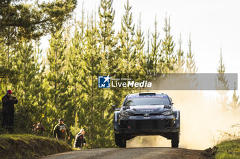 27/09/2024 - 33 EVANS Elfyn, MARTIN Scott, Toyota GR Yaris Rally1, action during the Rally Chile 2024, 11th round of the 2024 WRC World Rally Car Championship, from September 26 to 29, 2024 at Concepcion, Chile - AUTO - WRC - RALLY CHILE 2024 - RALLY - MOTORI