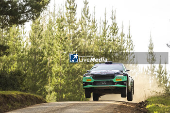 27/09/2024 - 25 GREENSMITH Gus, ANDERSSON Jonas, Skoda Fabia RS Rally2, action during the Rally Chile 2024, 11th round of the 2024 WRC World Rally Car Championship, from September 26 to 29, 2024 at Concepcion, Chile - AUTO - WRC - RALLY CHILE 2024 - RALLY - MOTORI