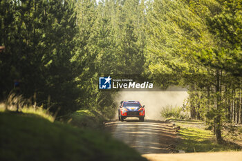 27/09/2024 - 08 TANAK Ott, JARVEOJA Martin, Hyundai I20 Rally1, action during the Rally Chile 2024, 11th round of the 2024 WRC World Rally Car Championship, from September 26 to 29, 2024 at Concepcion, Chile - AUTO - WRC - RALLY CHILE 2024 - RALLY - MOTORI