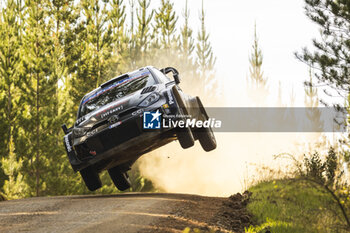 27/09/2024 - 69 ROVANPERA Kalle, HALTTUNEN Jonne, Toyota GR Yaris Rally1, action during the Rally Chile 2024, 11th round of the 2024 WRC World Rally Car Championship, from September 26 to 29, 2024 at Concepcion, Chile - AUTO - WRC - RALLY CHILE 2024 - RALLY - MOTORI