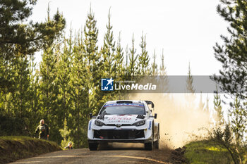 27/09/2024 - 05 PAJARI Sami, MALKONEN Enni, Toyota GR Yaris Rally1, action during the Rally Chile 2024, 11th round of the 2024 WRC World Rally Car Championship, from September 26 to 29, 2024 at Concepcion, Chile - AUTO - WRC - RALLY CHILE 2024 - RALLY - MOTORI