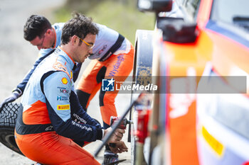 27/09/2024 - NEUVILLE Thierry, Hyundai I20 Rally1, portrait during the Rally Chile 2024, 11th round of the 2024 WRC World Rally Car Championship, from September 26 to 29, 2024 at Concepcion, Chile - AUTO - WRC - RALLY CHILE 2024 - RALLY - MOTORI