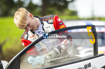 27/09/2024 - PAJARI Sami, Toyota GR Yaris Rally1, portrait during the Rally Chile 2024, 11th round of the 2024 WRC World Rally Car Championship, from September 26 to 29, 2024 at Concepcion, Chile - AUTO - WRC - RALLY CHILE 2024 - RALLY - MOTORI