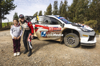 27/09/2024 - MALKONEN Enni, Toyota GR Yaris Rally1, portrait during the Rally Chile 2024, 11th round of the 2024 WRC World Rally Car Championship, from September 26 to 29, 2024 at Concepcion, Chile - AUTO - WRC - RALLY CHILE 2024 - RALLY - MOTORI