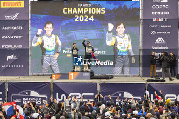 29/09/2024 - DOMINGUEZ Diego, Ford Fiesta Rally3, portrait, podium, portrait during the Rally Chile 2024, 11th round of the 2024 WRC World Rally Car Championship, from September 26 to 29, 2024 at Concepcion, Chile - AUTO - WRC - RALLY CHILE 2024 - RALLY - MOTORI