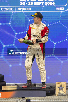 29/09/2024 - ROSSEL Yohan, Citroen C3 Rally2, portrait, podium, portrait during the Rally Chile 2024, 11th round of the 2024 WRC World Rally Car Championship, from September 26 to 29, 2024 at Concepcion, Chile - AUTO - WRC - RALLY CHILE 2024 - RALLY - MOTORI