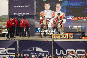 29/09/2024 - ROSSEL Yohan, Citroen C3 Rally2, portrait, podium, portrait during the Rally Chile 2024, 11th round of the 2024 WRC World Rally Car Championship, from September 26 to 29, 2024 at Concepcion, Chile - AUTO - WRC - RALLY CHILE 2024 - RALLY - MOTORI