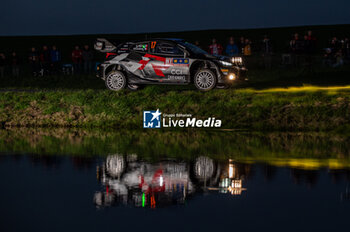 2024-10-17 - Sébastien OGIER(Fra),Vincent LANDAIS(Fra) on a TOYOTA GR Yaris Rally1 HYBRID of a team TOYOTA GAZOO RACING WRT during WRC Central European Rally 17-20 October 2024 - WRC CENTRAL EUROPEAN RALLY - RALLY - MOTORS